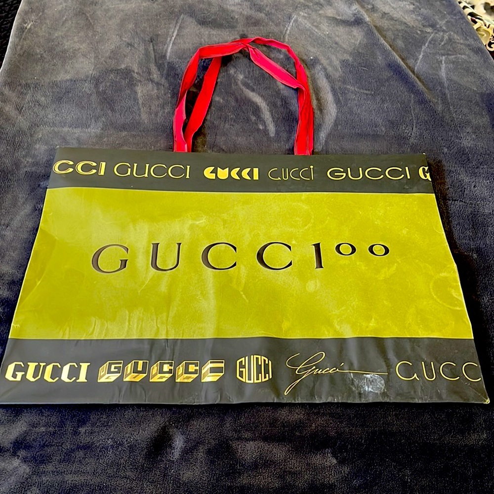 Gucci Large Shopping Bag. 14in. X 18.5in.
